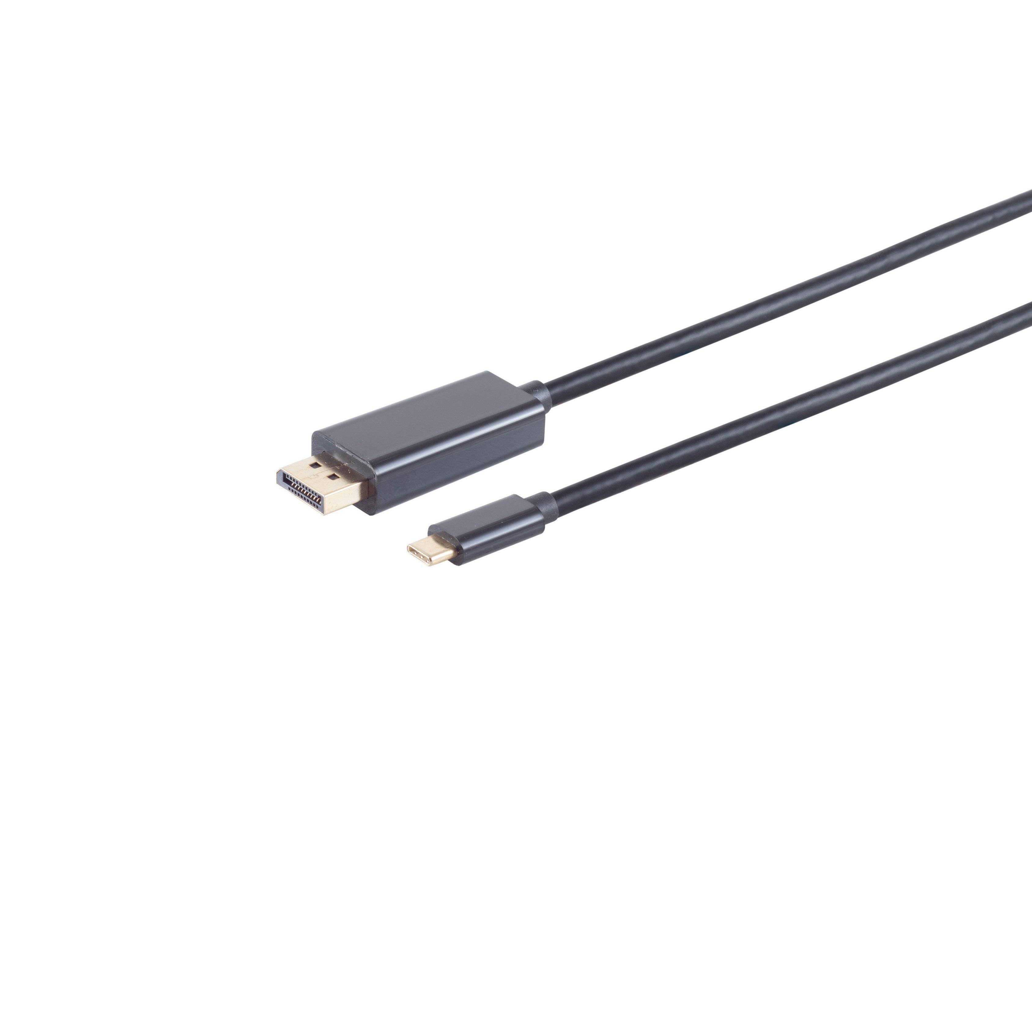 USB C Stecker auf Displayport Stecker, 8K60Hz, 1,0m
