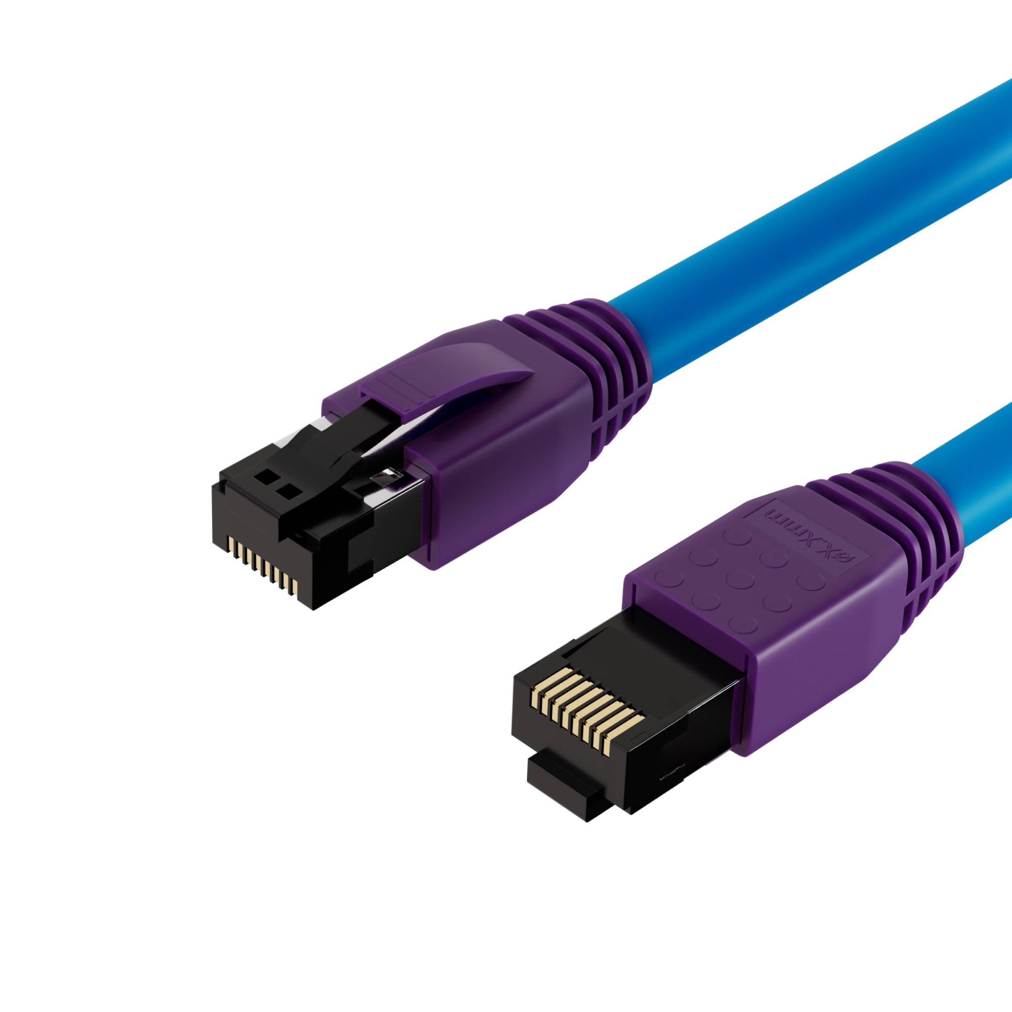 Patchkabel cat. 8.1-Rohkabel S/FTP PIMF Halogenfrei blau 20,0m