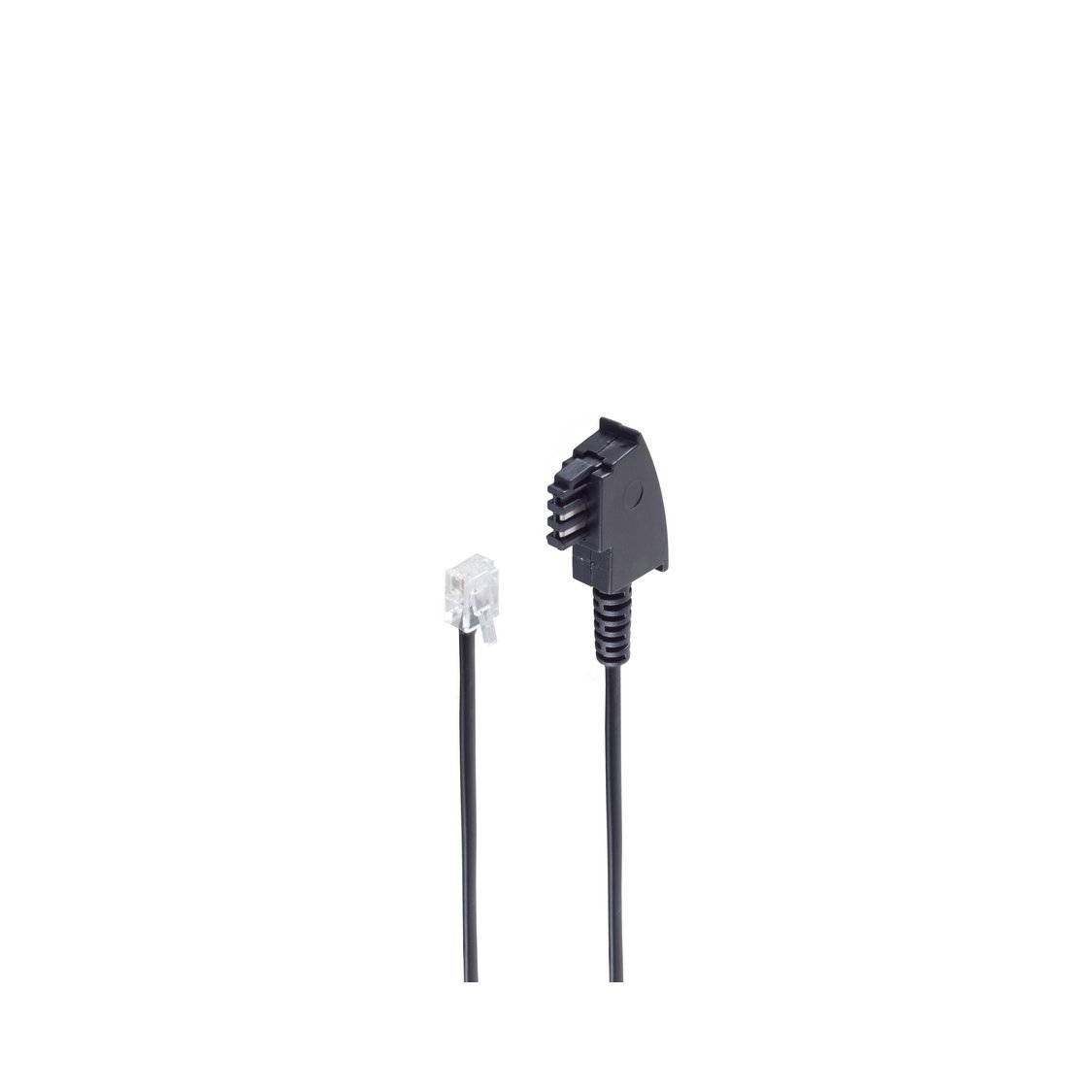 TAE F-Stecker/Western-Stecker 6/2 DEC TAE/NTBA 3m