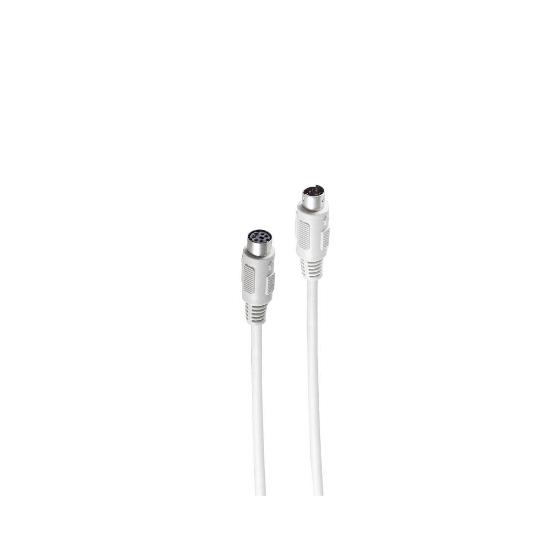 PS2 Mini Verl. 6pol DIN-St./6pol DIN-Buchse 3,0m