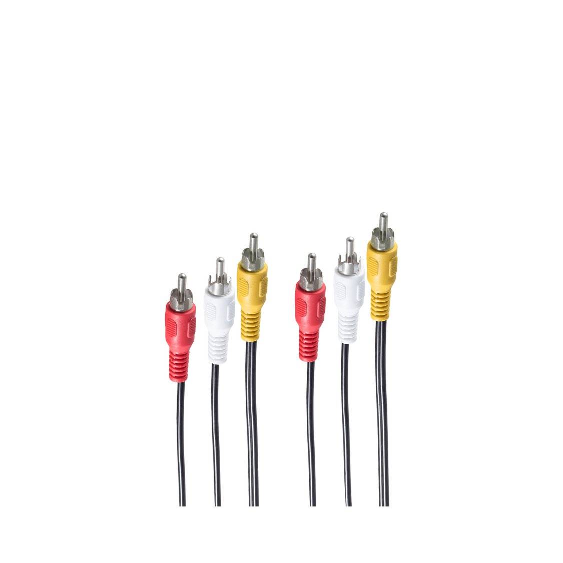 3 Cinchstecker/ 3 Cinchstecker 1xVideo 2xAudio 5m