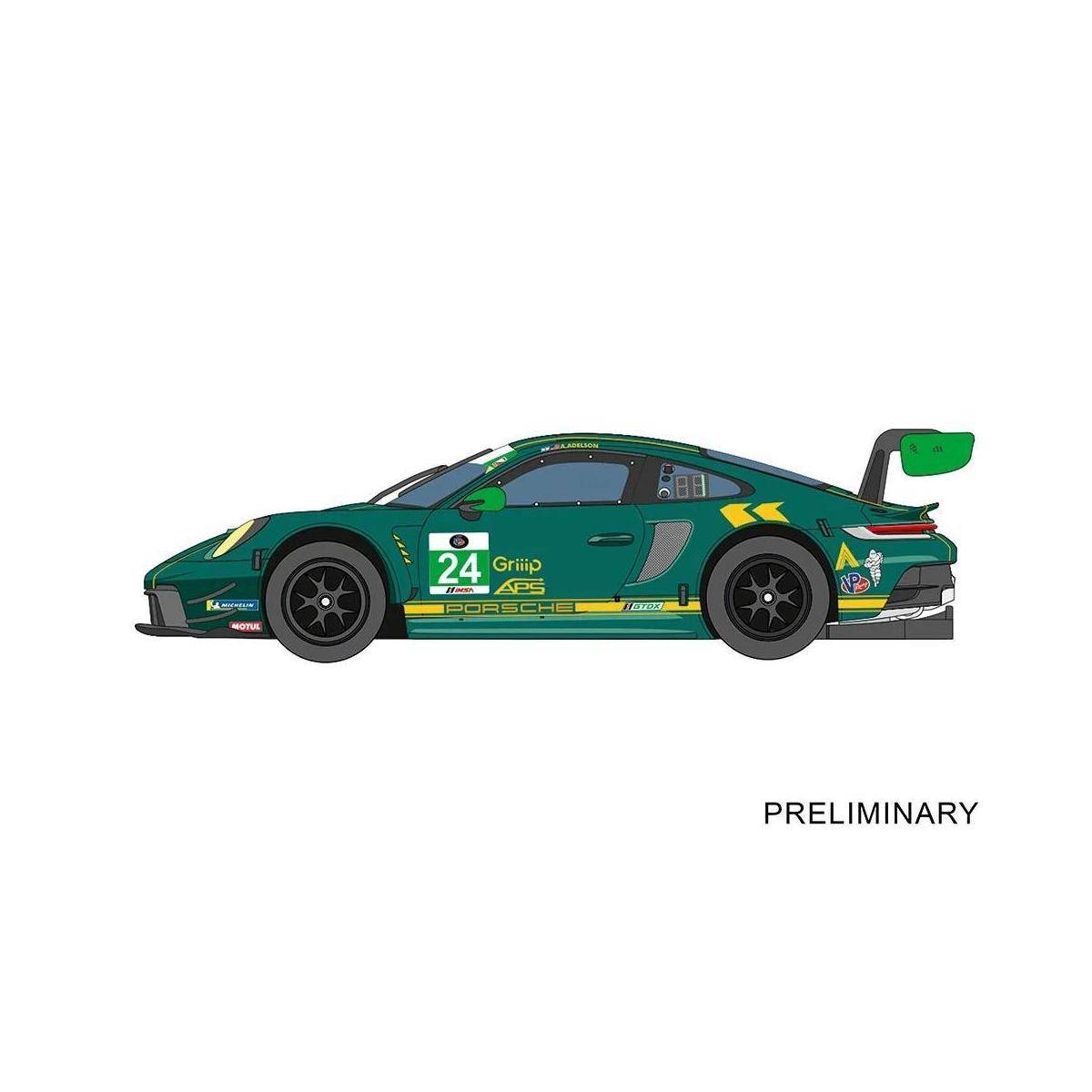 Porsche 911 GT3 R "Wright Motorsports, No.24"