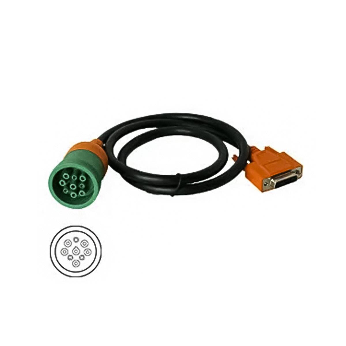 DrewLinQ® J1939 Typ 2 K-line Kabel für Paccar/Navistar