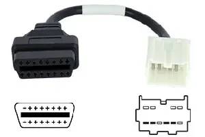DrewLinQ® Adapter für Isuzu - OBD-Scanner, Kfz-Messgeräte