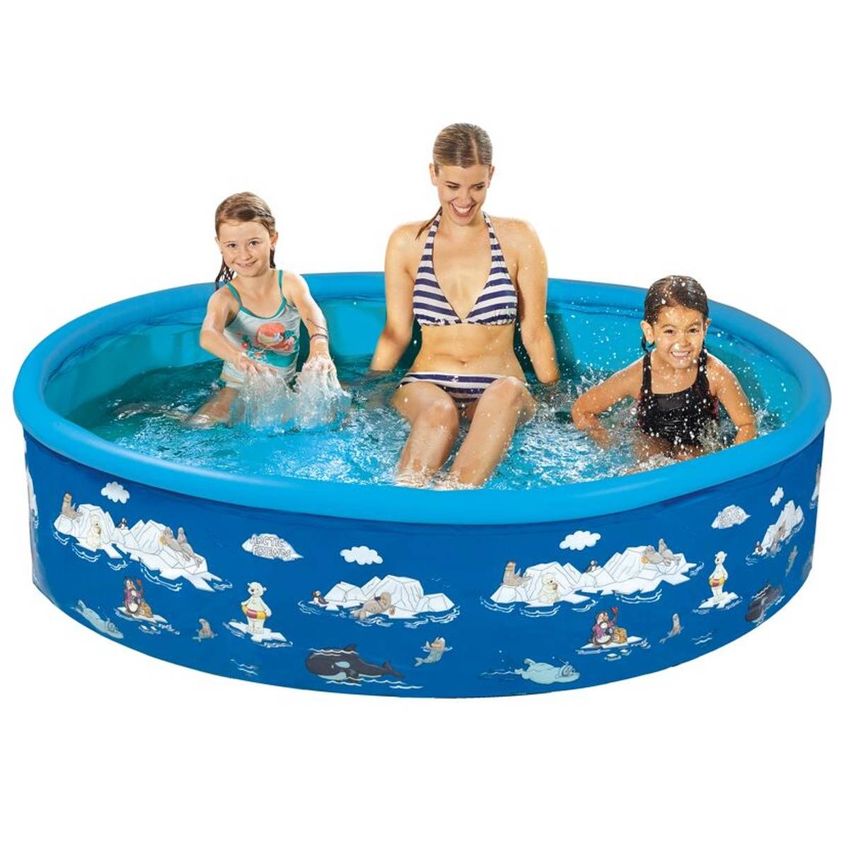 Happy People 77407 Planschbecken Kinderpool Arctic Friends (185x39cm)