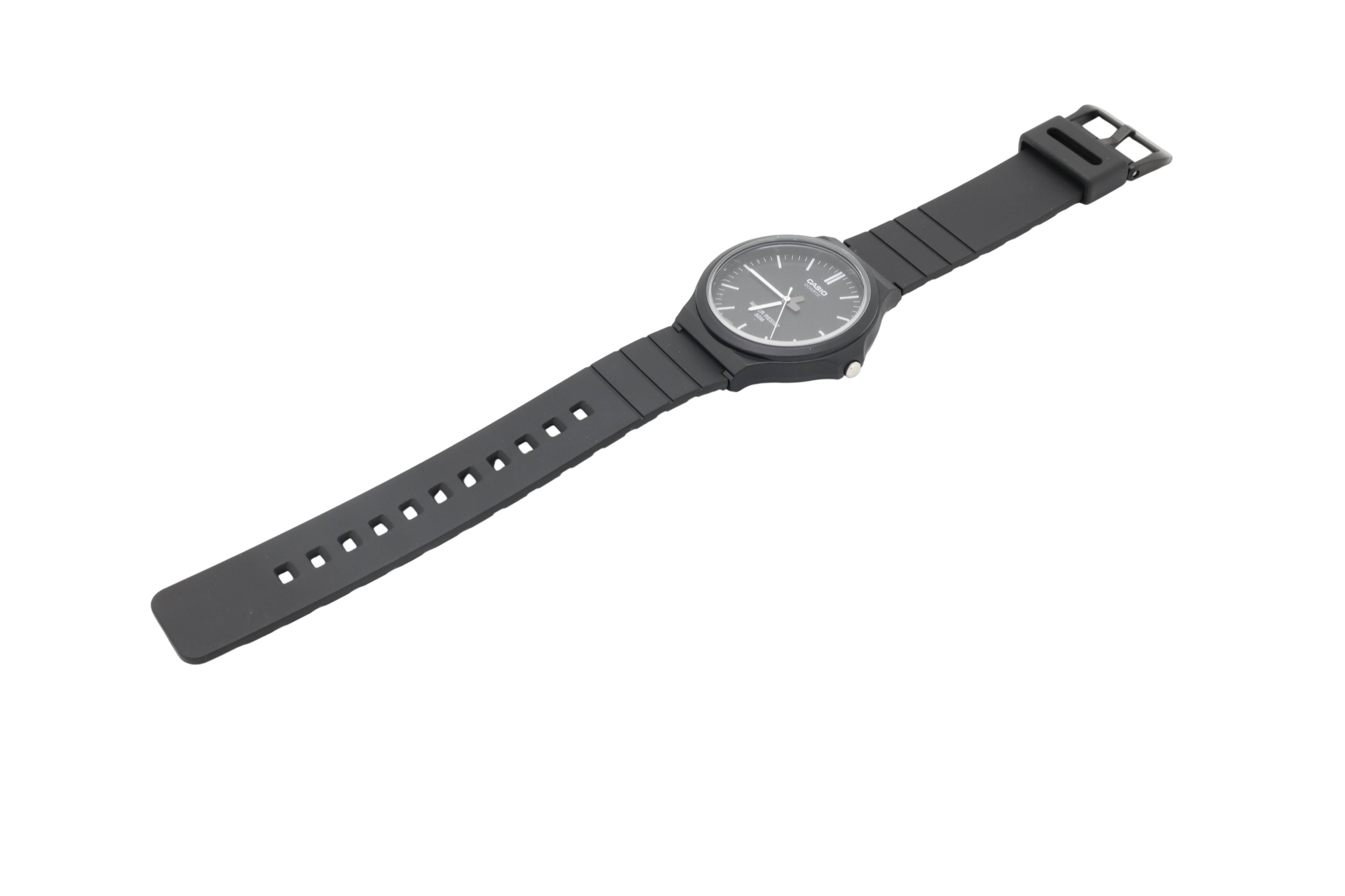 CASIO MW-240-1EVDF Herren-Analoguhr, schwarz