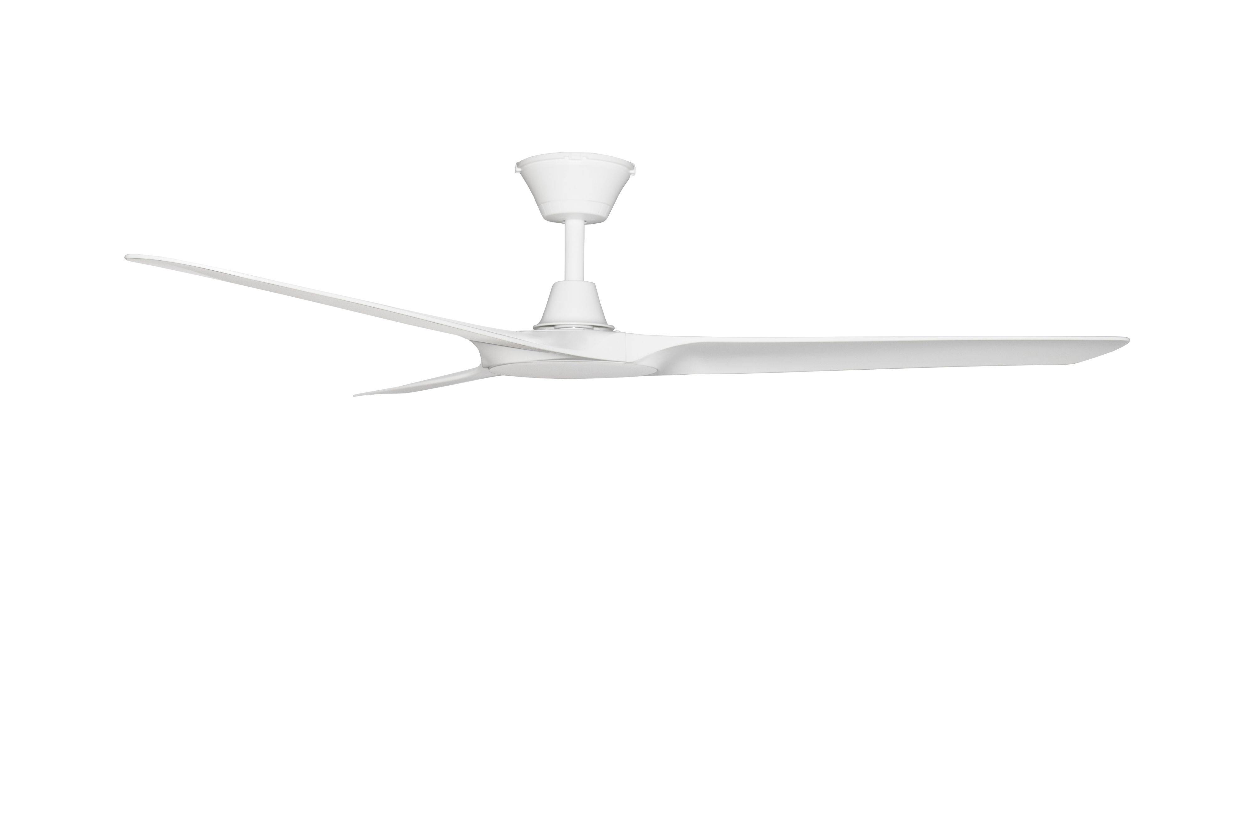Outdoor DC Deckenventilator Abyss Weiß 142 cm