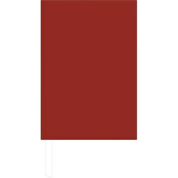 Buchkalender 873 14,5x21cm 1 Tag/1 Seite rot 2027