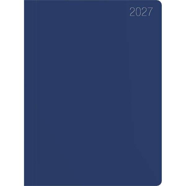 Taschenkalender 610 10,2x14,2cm 1 Tag/1 Seite blau 2027
