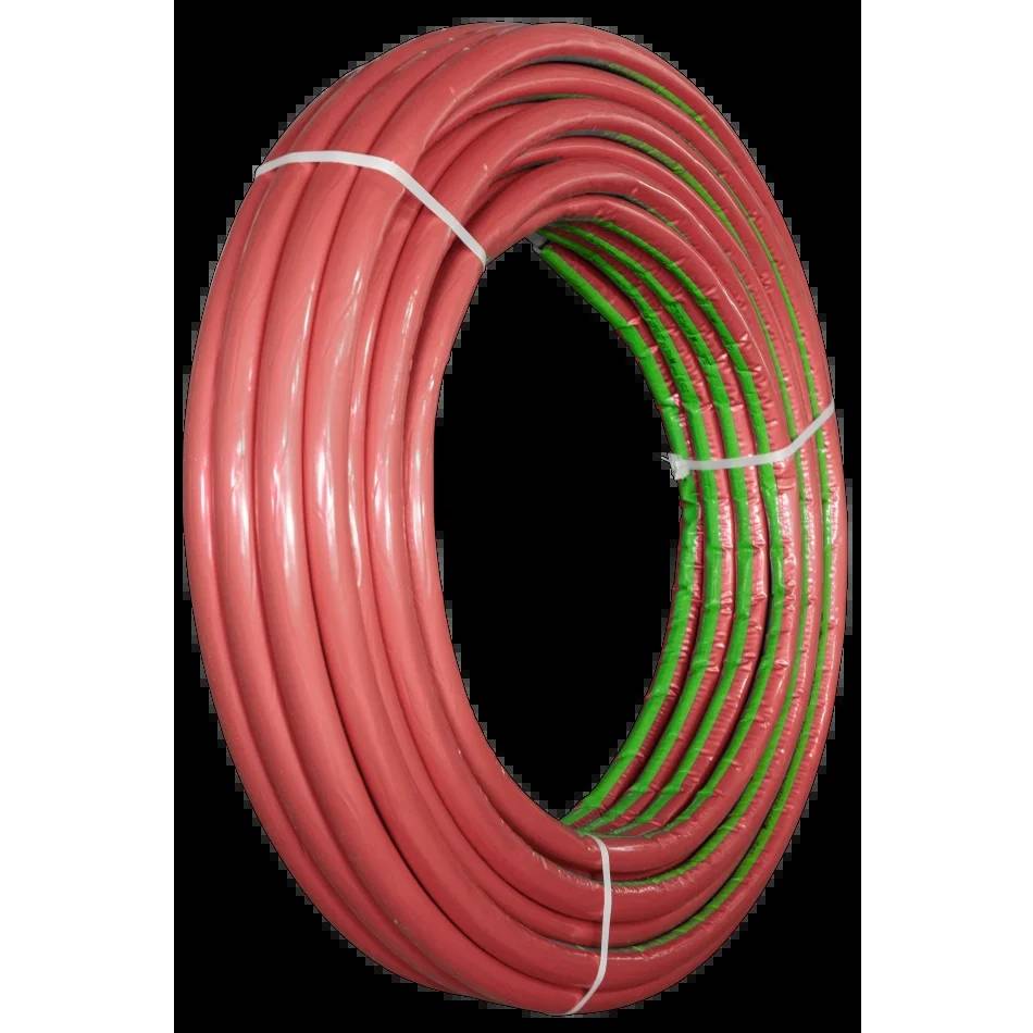 KE Kelit Edelstahl-Verbundrohr, Ø20mm, 2,25mm Wandstärke, Edelstahl/PE-RT, 9mm Dämmung, Bund mit 50m, 1 Stk.