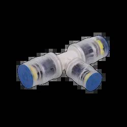 KE Kelit Steck-T-Stück KELOX PROTEC CLIX, 32x25x25mm, PPSU, reduzierend, mit Einsteckindikator, 4 Stk.