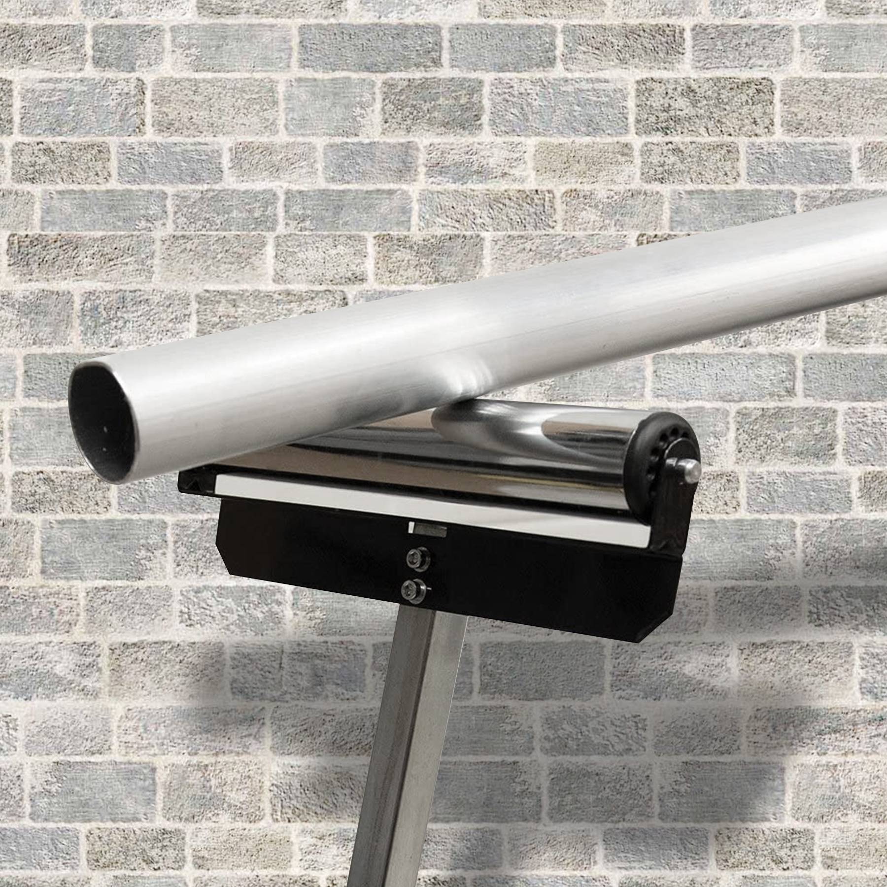 Rollenböcke x4, verstellbar 68,2-108 cm, Auflagerolle 29,5 cm, klappbare A3-Stahlständer, 60 kg/Stück