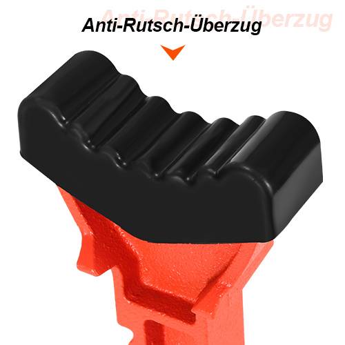 2 Stück Unterstellböcke 3T Auto Stützböcke 285-430 mm höhenverstellbar mit Sicherheitsstift für PKW SUV KFZ Werkstatt
