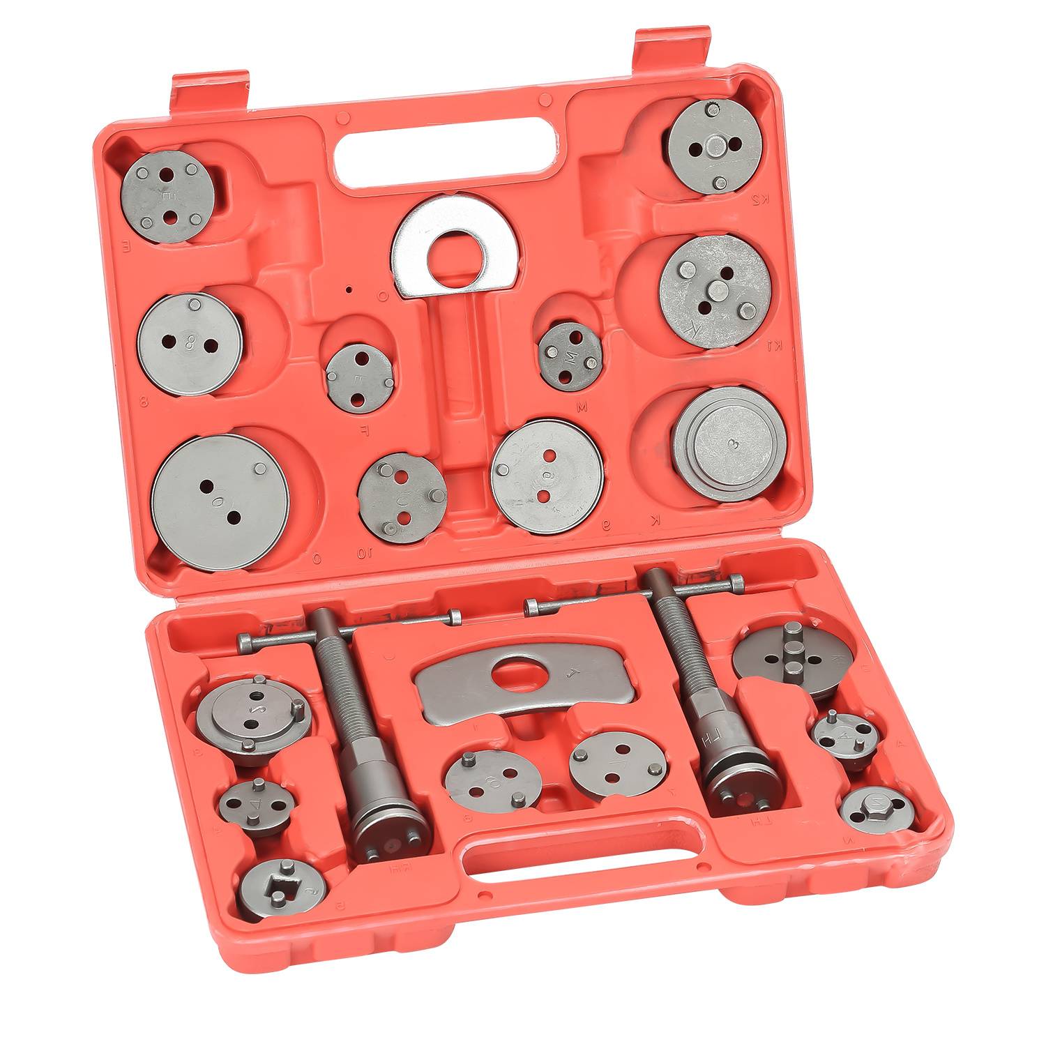 Bremskolbenrücksteller Universal Set für KFZ Auto Bremsen Bremse Kolben Druckluft Ratsche Umschaltbar Audi VW 22tlg