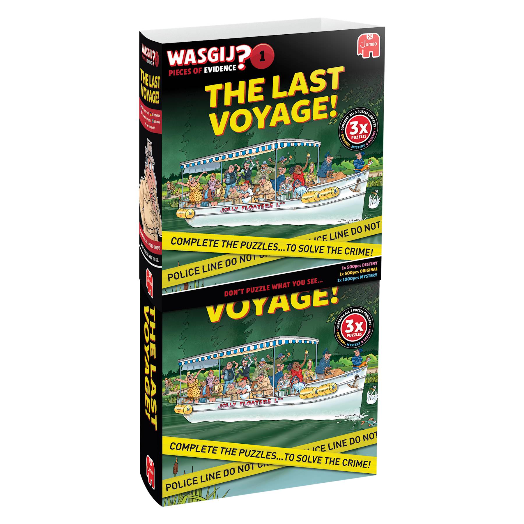 Wasgij Pieces of Evidence 1 - The Last Voyage! 3x Puzzles