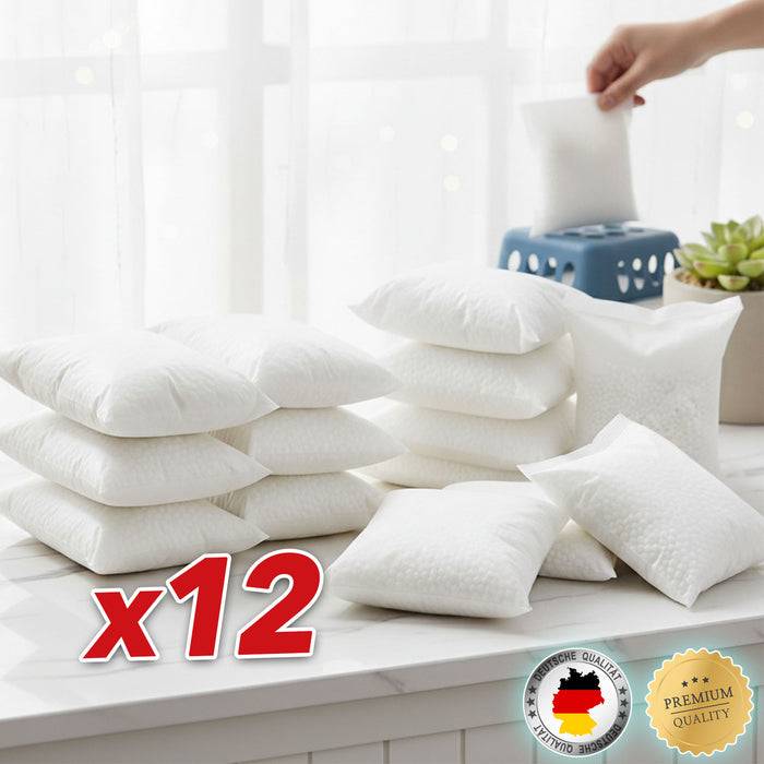 FLOORDIREKT Luftentfeuchter-Nachfüllpack - Nachfüllbeutel für Raumentfeuchter - 12er Set
