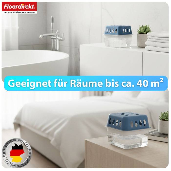 FLOORDIREKT Luftentfeuchter-Nachfüllpack - Nachfüllbeutel für Raumentfeuchter - 12er Set