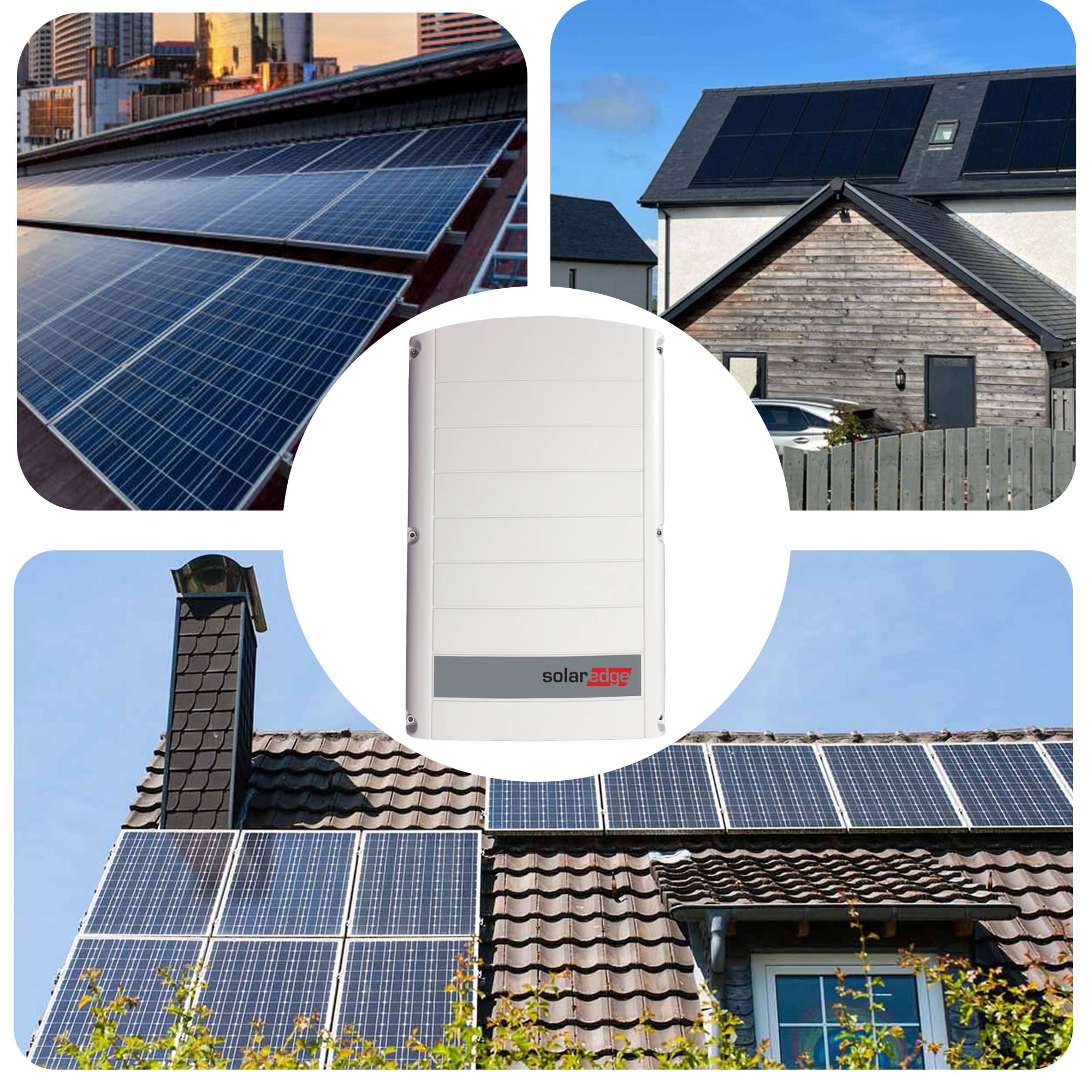 6 kW 12x 500 W Module SolarEdge SE6K 3-phasiger