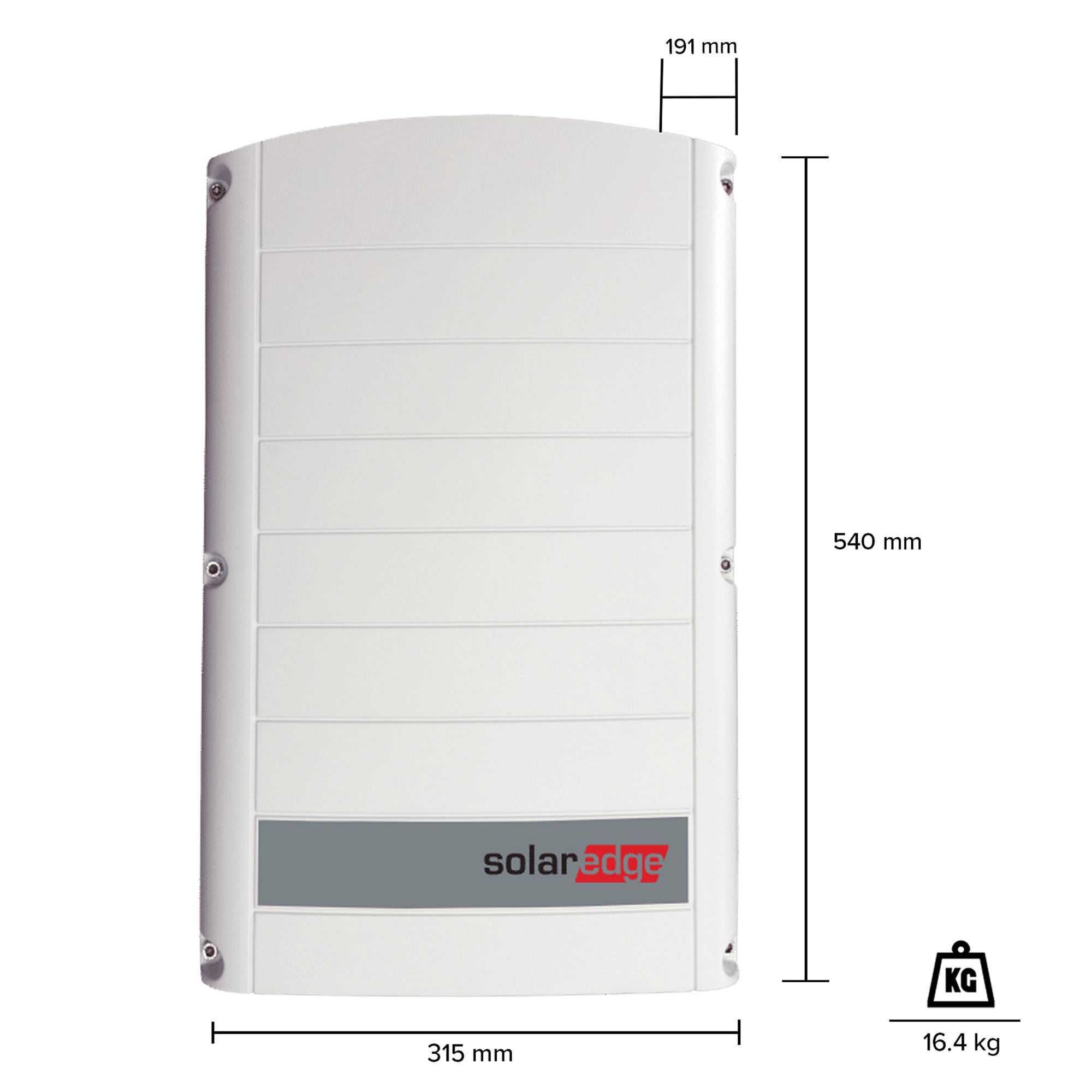 4 kW 8x 500 W Module SolarEdge SE4K 3-phasiger