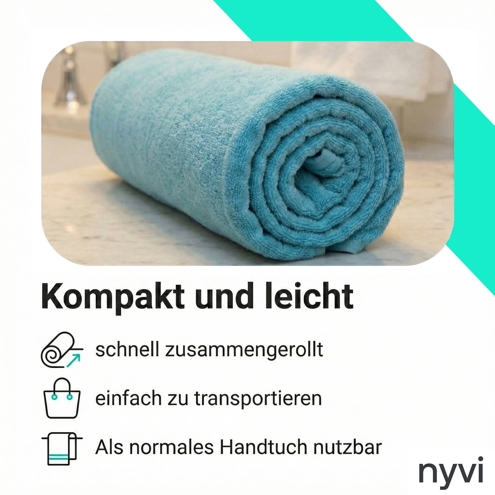 NYVI Frottee Schonbezug für Gartenliege NYVISpa 75x200 cm Grau
