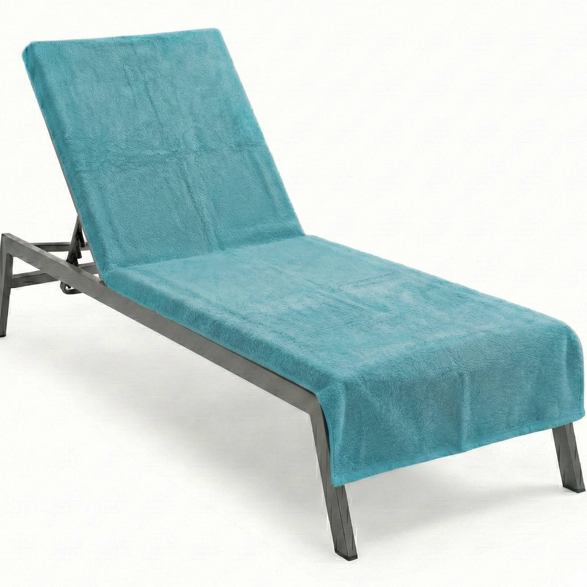 NYVI Frottee Schonbezug für Gartenliege NYVISpa 75x200 cm Aqua