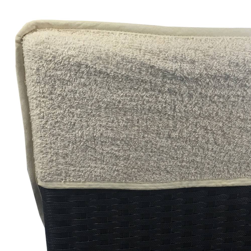 NYVI Frottee Schonbezug für Gartenstuhl NYVISpa 60x130 cm Beige
