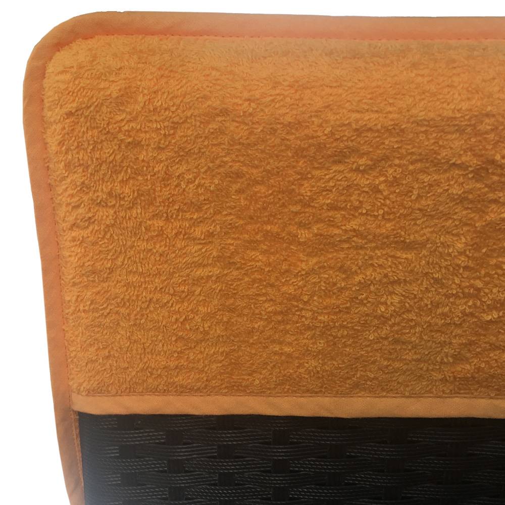 NYVI Frottee Schonbezug für Gartenstuhl NYVISpa 60x130 cm Orange