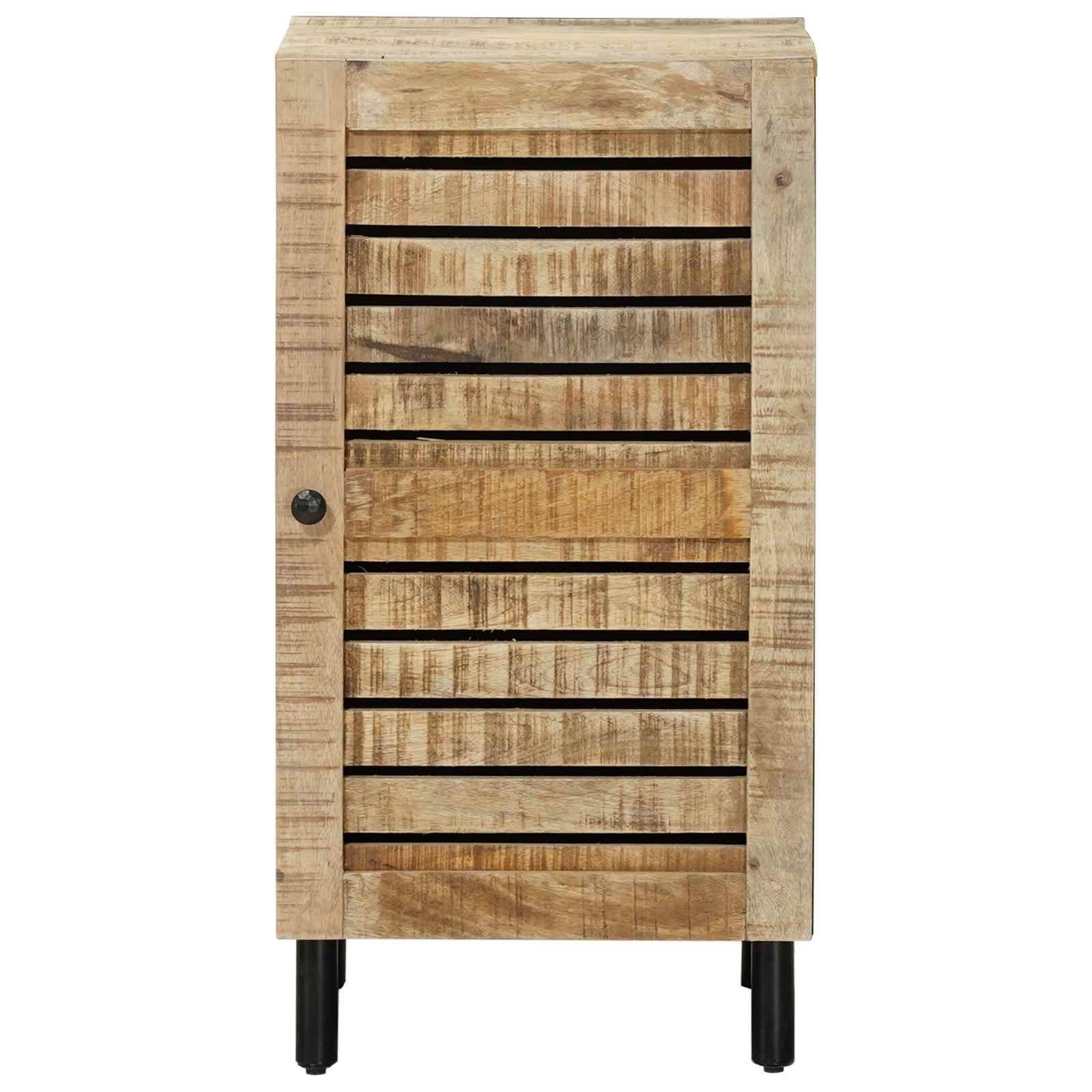 vidaXL Aufbewahrungsschrank Natur 40 x 33 x 75 cm Massivholz Mango