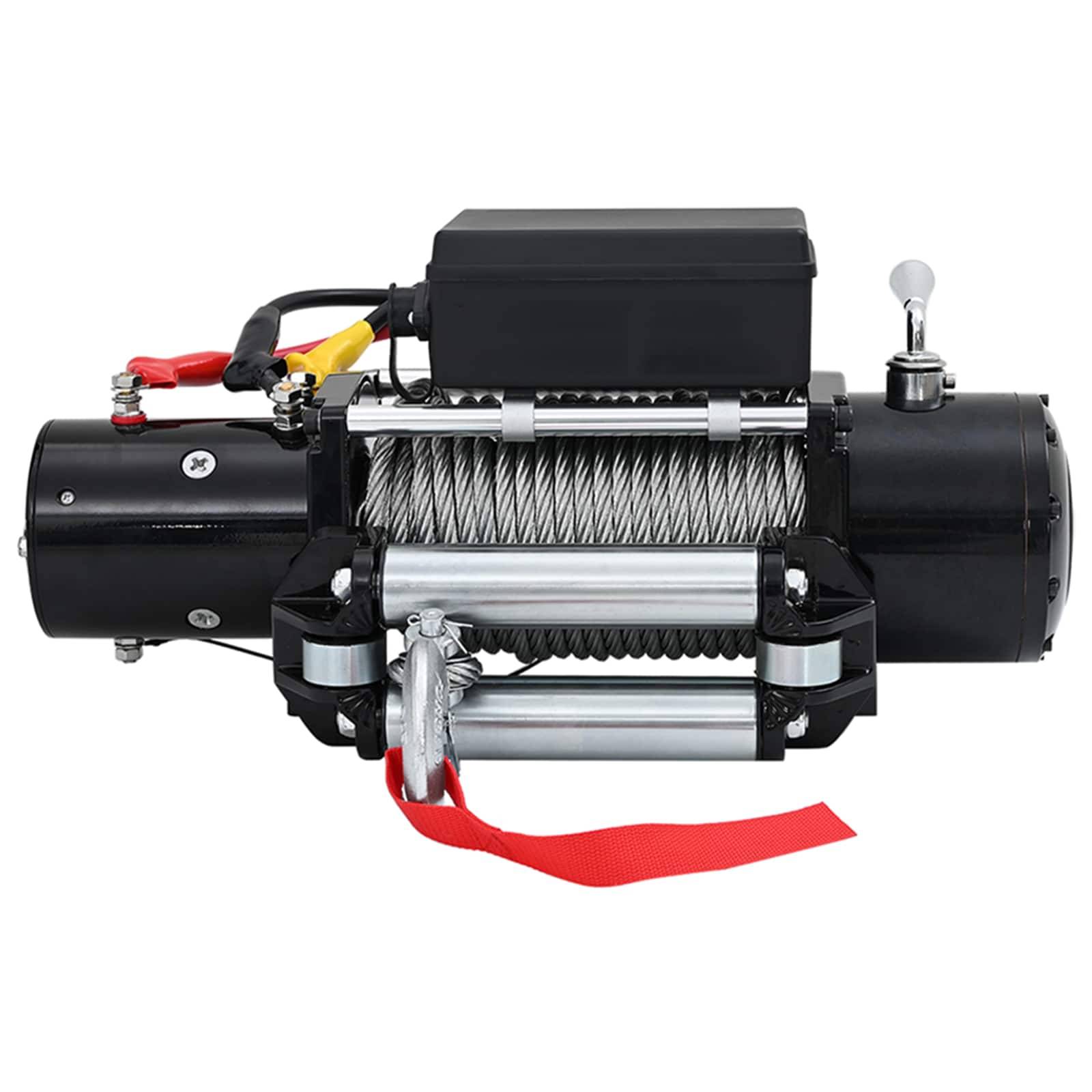 vidaXL Elektrische Winde PVC Schwarz