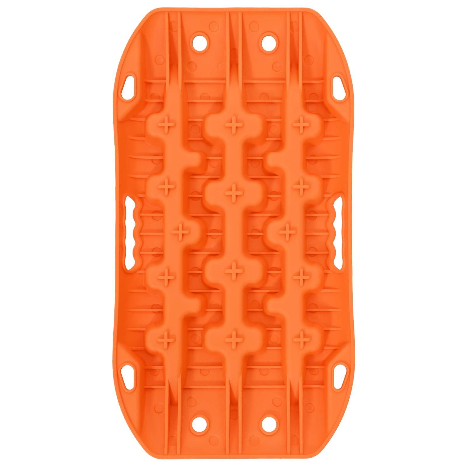 vidaXL Traktionsplatte 2 pcs Orange 57,5x30,5x5,5 cm Verstärktes Nylon
