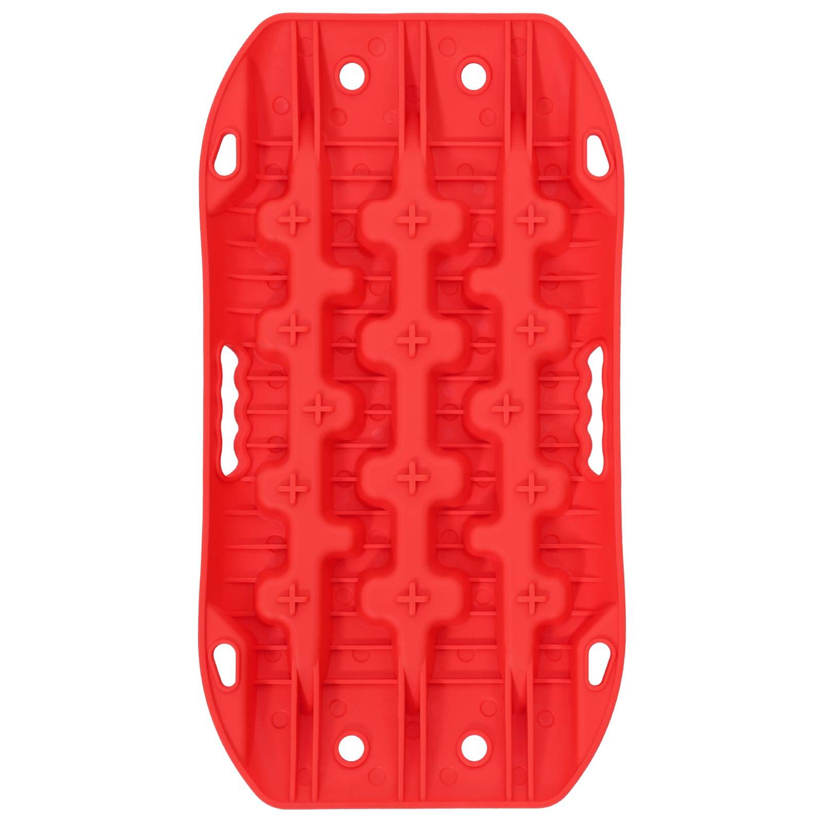 vidaXL Traktionsplatte 2 pcs Rot 57,5 x 30,5 x 5,5 cm