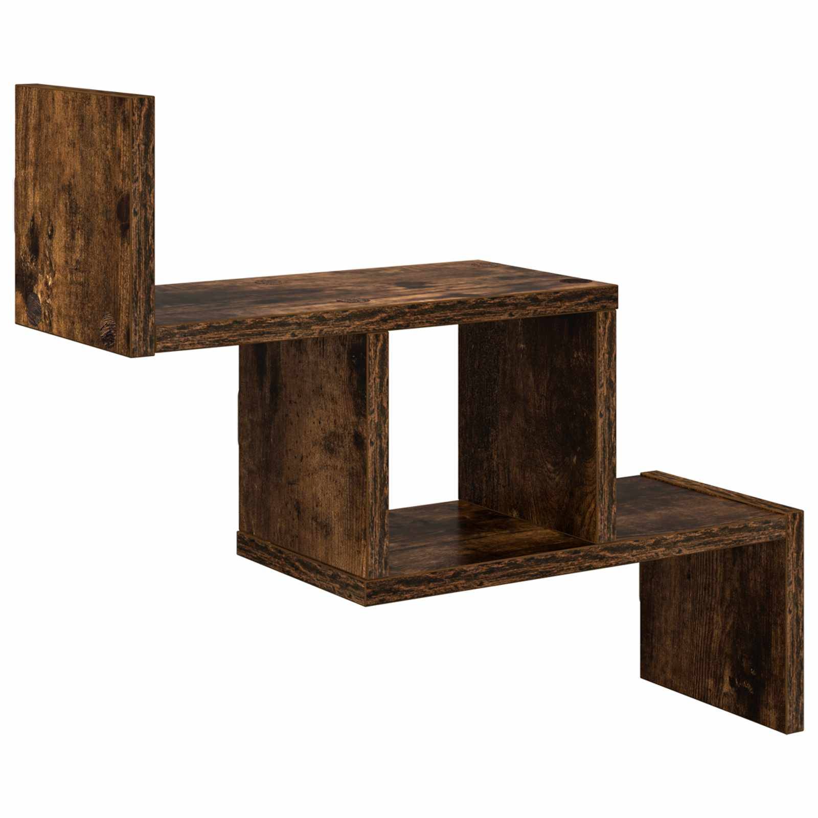 vidaXL Wandregal Raucheiche 48 x 15 x 42 cm Holzwerkstoff