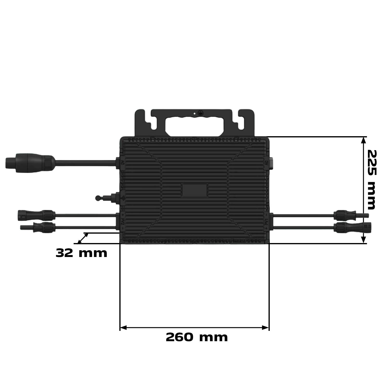 1840 / 800 Watt mit Astro-E Wechselrichter inkl. Anschlusskabel