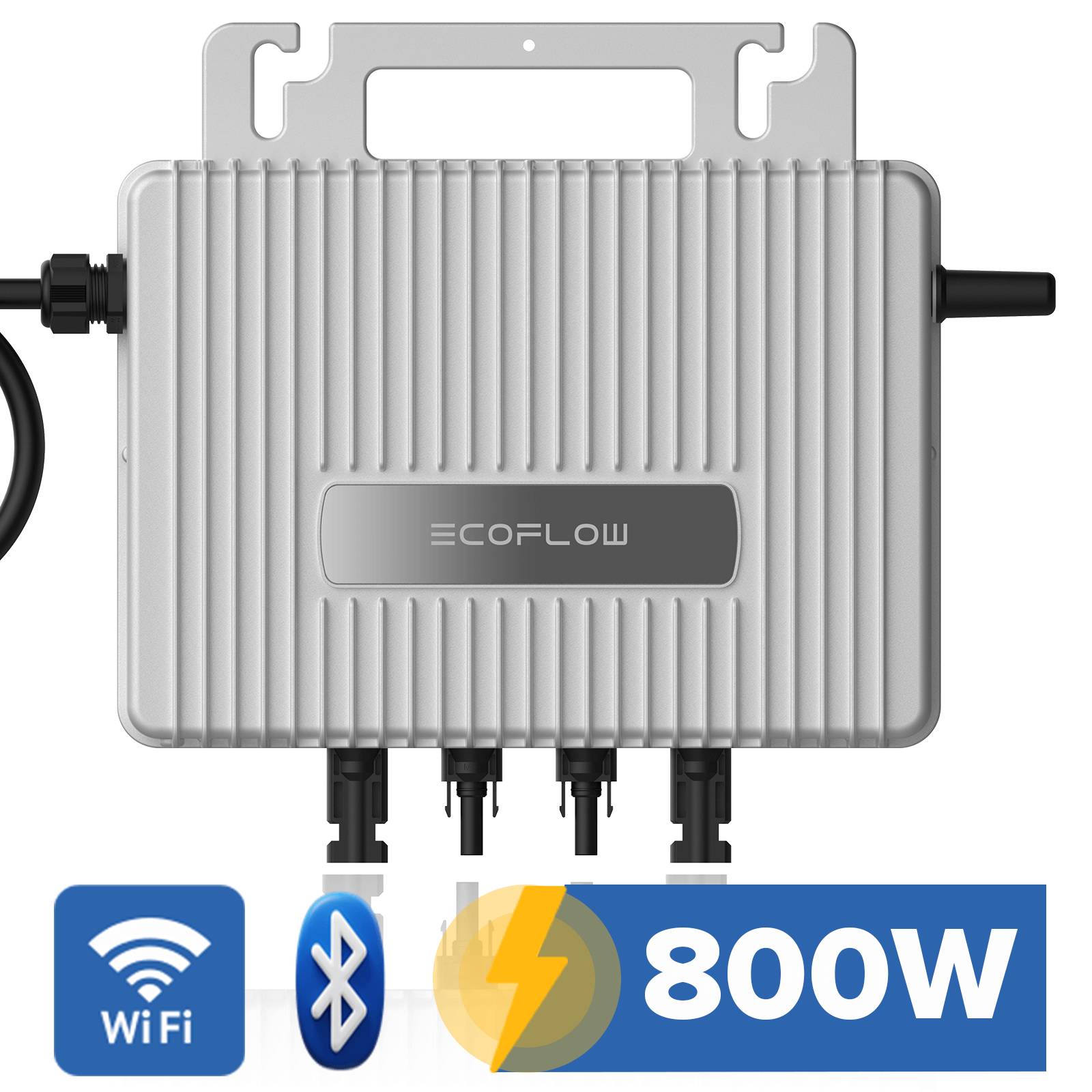 1840 / 800 Watt mit ECOFLOW Wechselrichter inkl. Anschlusskabel