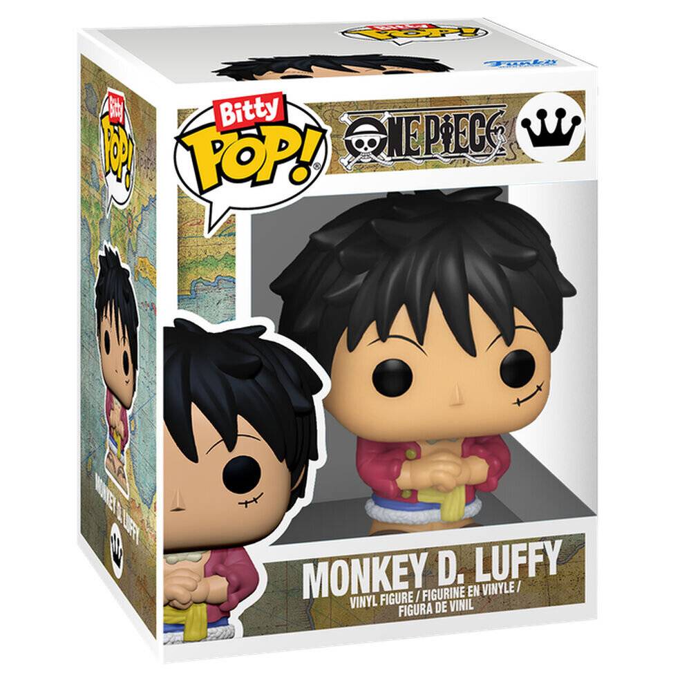 Bitty POP-Figur Ride One Pice Monkey D.Ruffy und Thousand Sunny