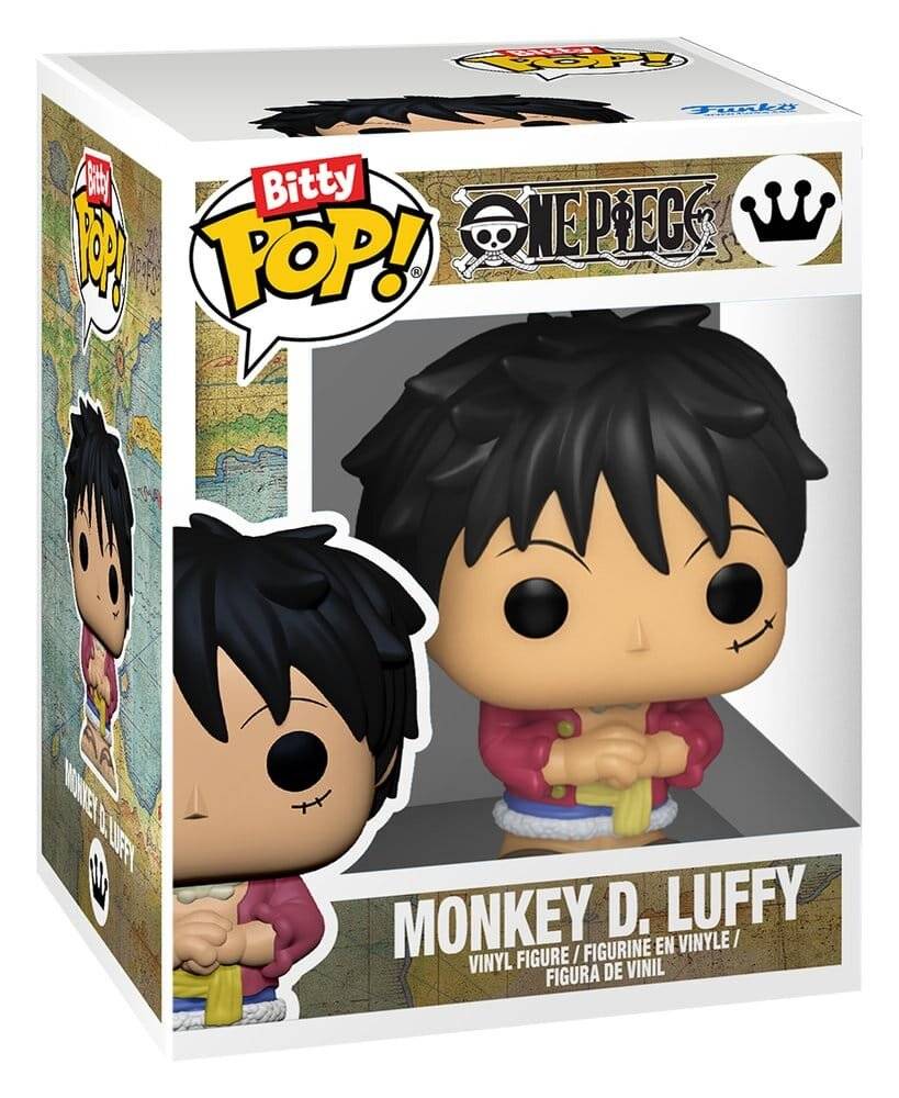 Bitty POP-Figur Ride One Pice Monkey D.Ruffy und Thousand Sunny