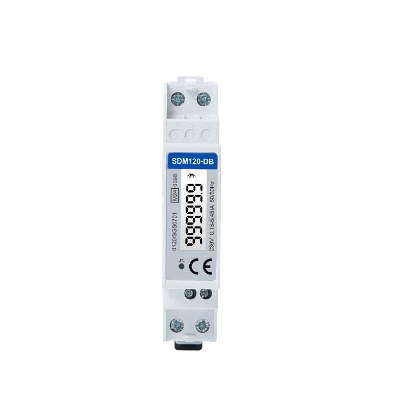 Eastron SDM120-DB Wechselstromzähler 45A Hutschiene MID 2026 digital Stromzähler