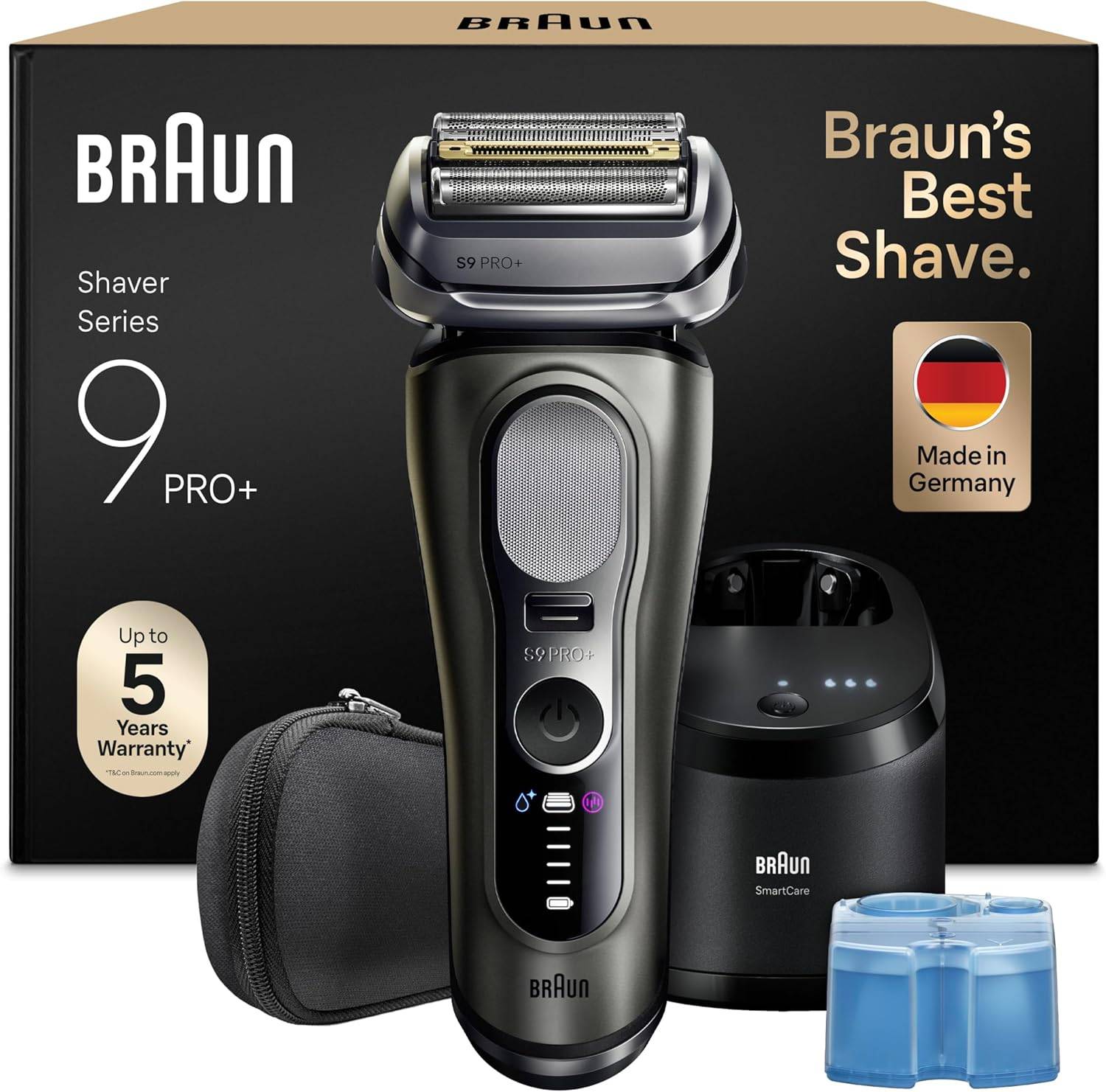Braun Series 9 PRO+ Rasierer Herren Elektrorasierer Rasierapparat Graphit