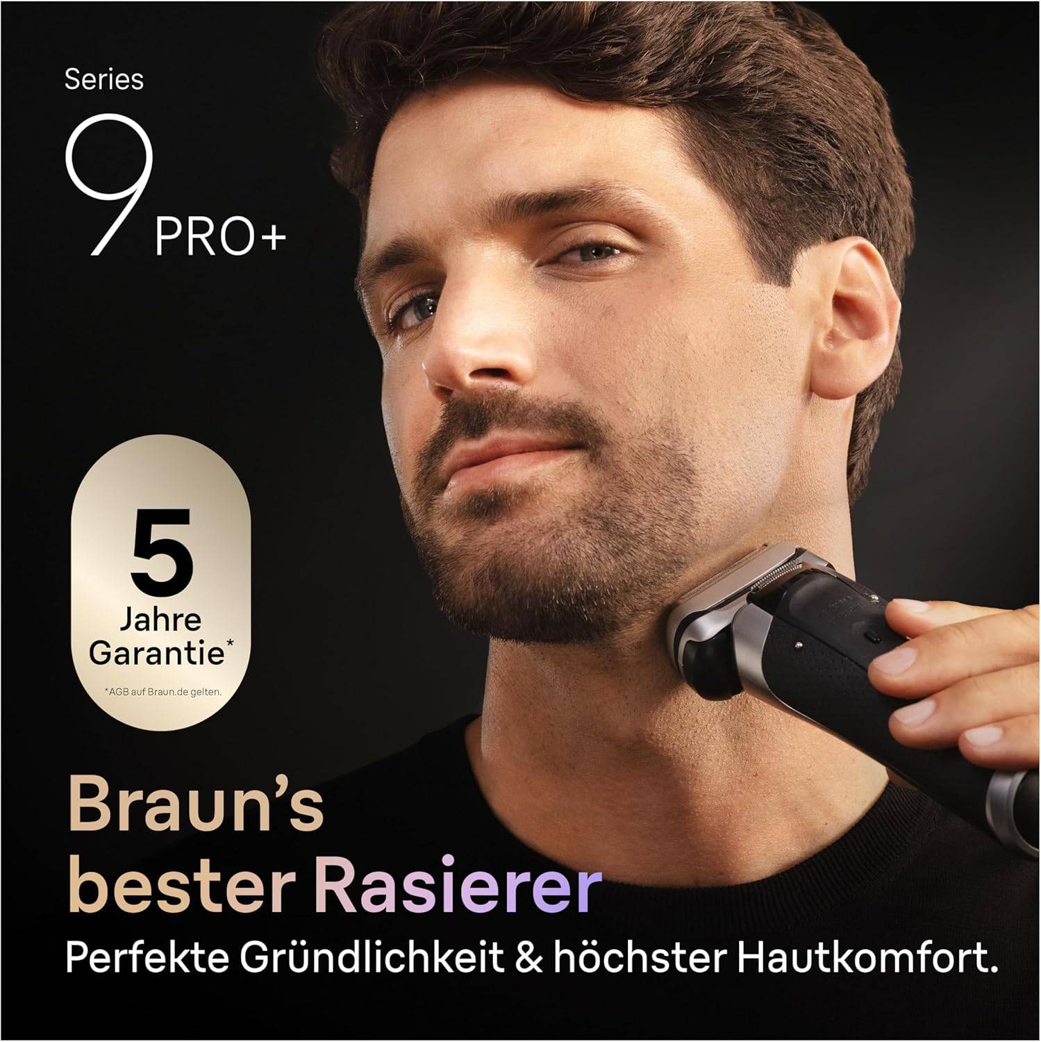 Braun Series 9 PRO+ Rasierer Herren Elektrorasierer Rasierapparat Graphit