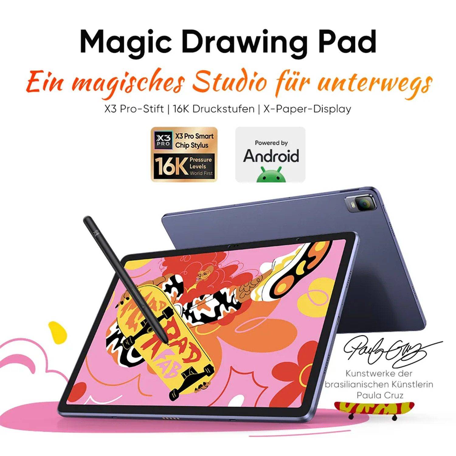XP-PEN Magic Drawing Pad mit Keyboard