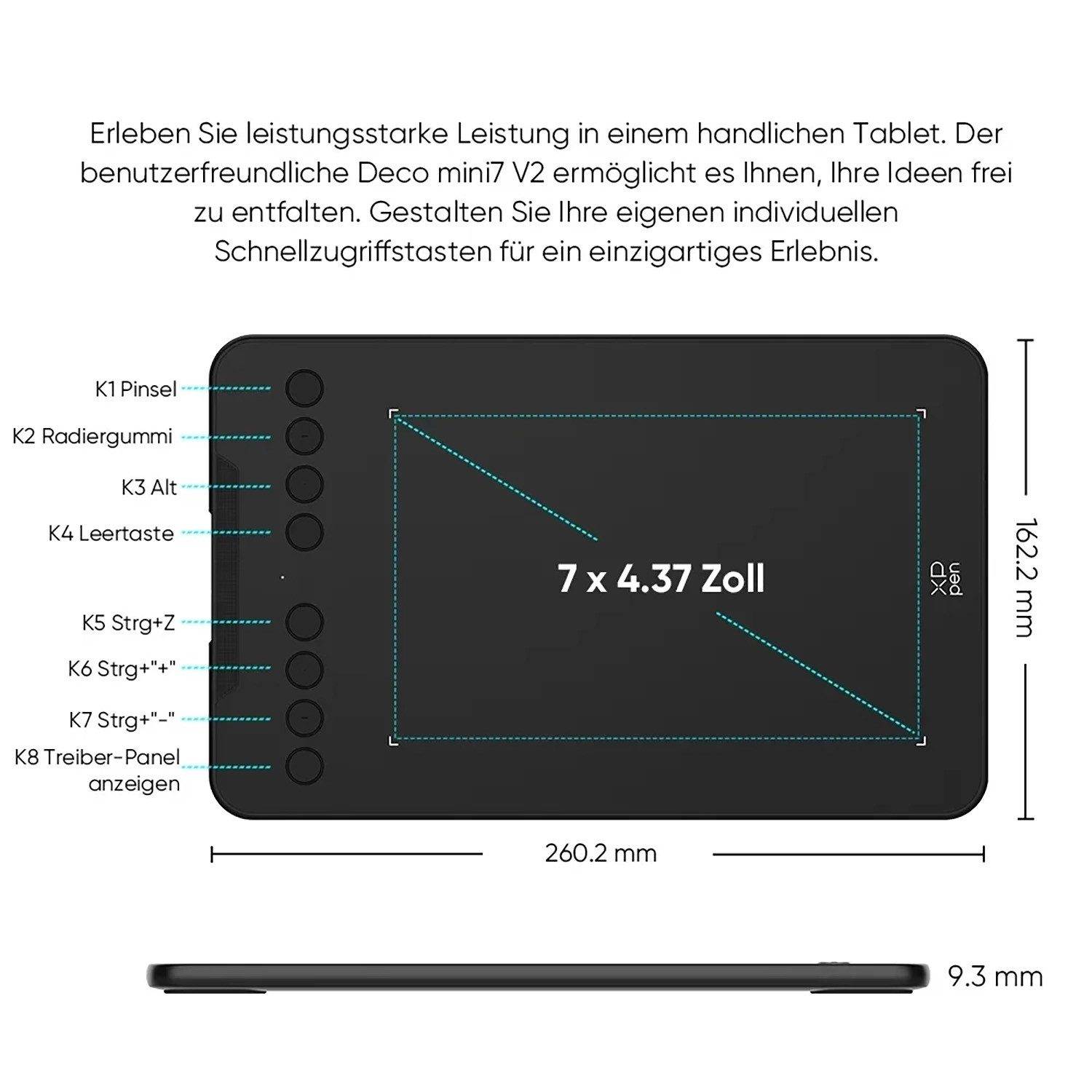 XP-PEN Deco Mini 7 V2