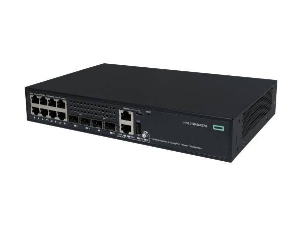 HPE Networking Comware 2150 8p 10M/100M/1G PoE+ 2p SFP 1G 2p SFP+ 1G/10G 125W - Switch - L3 - managed - 8 x 10/100/1000