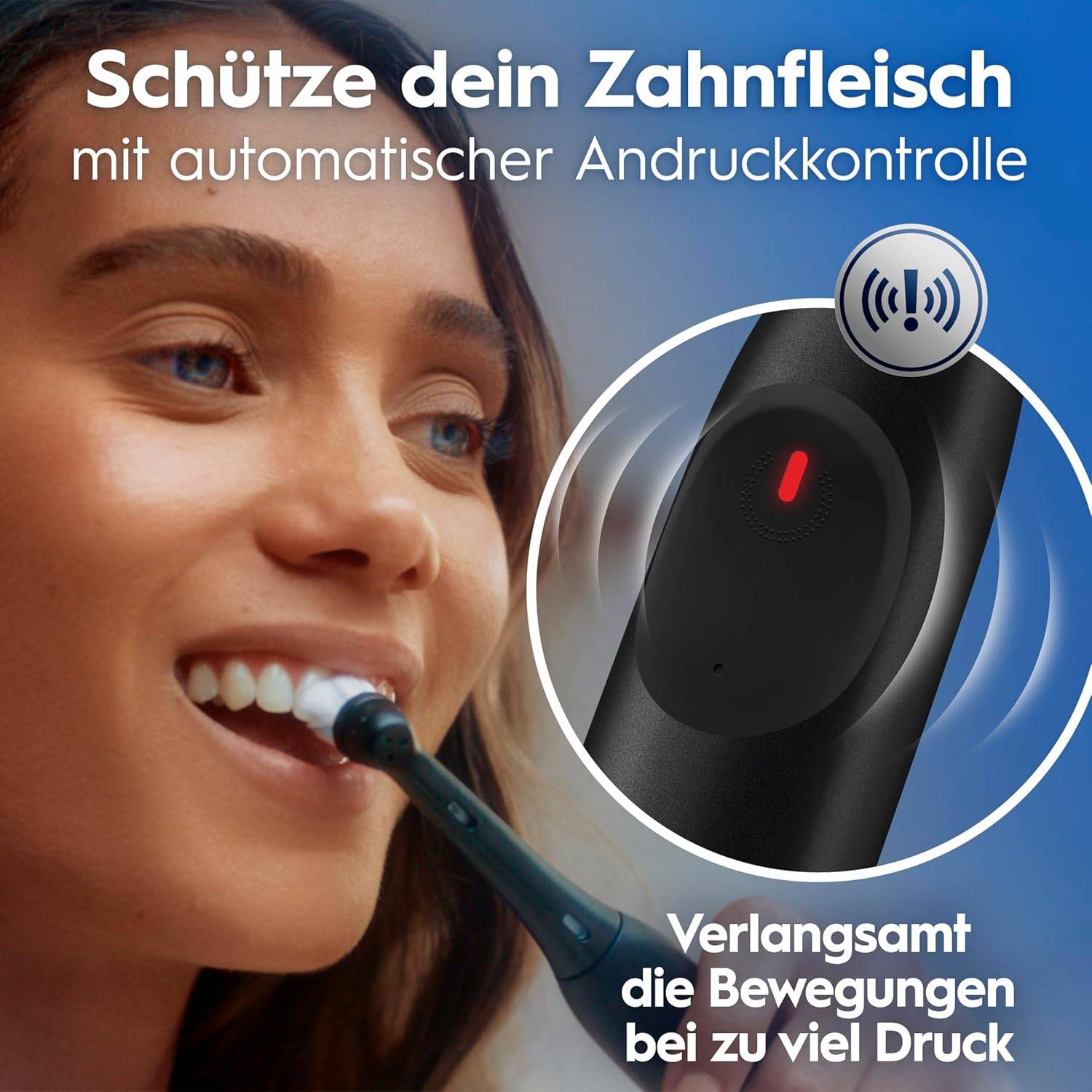 Oral-B iO Series 2 Elektrische Zahnbürste 1 Aufsteckbürste Schwarz Reise-Etui