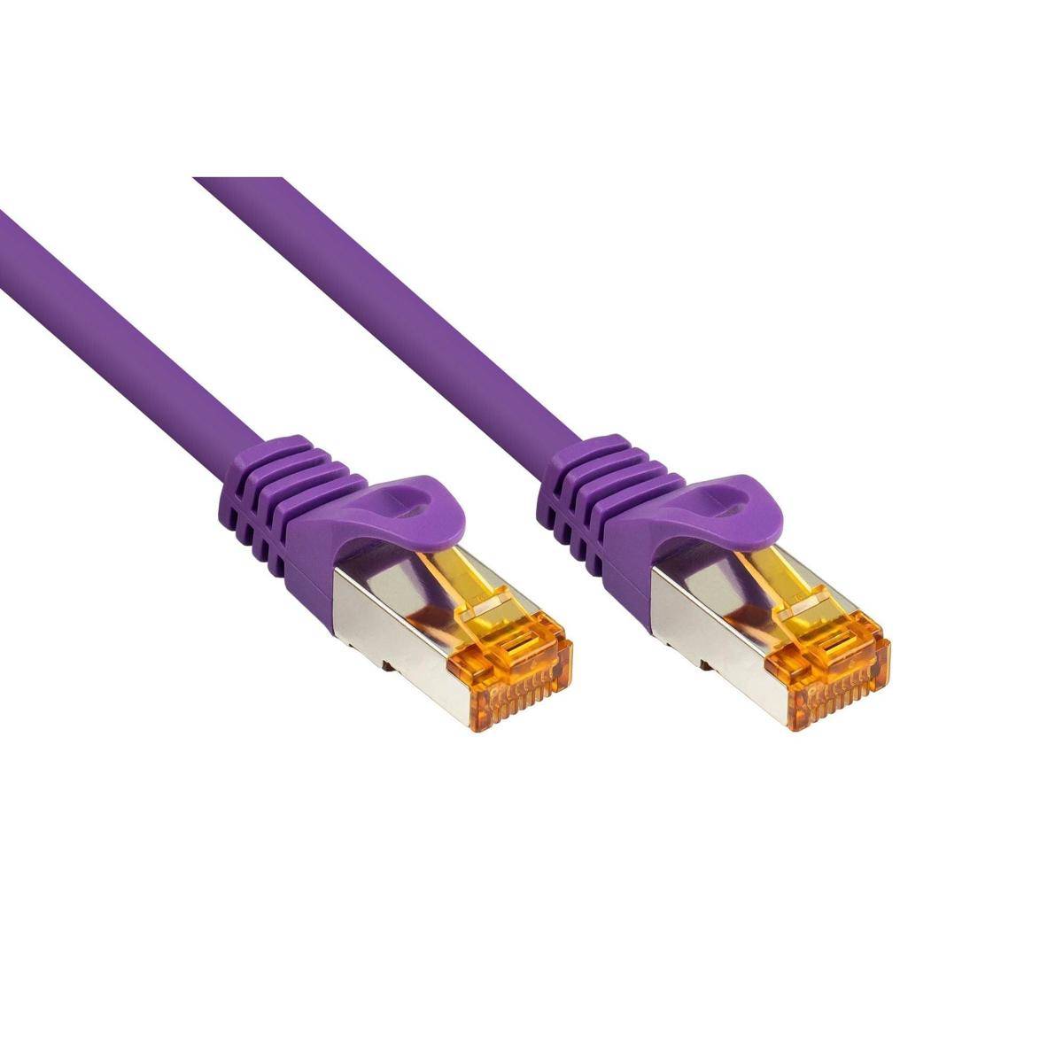 PK7-TPE-050V - Patchkabel Cat.7, S/FTP, 5m, violett