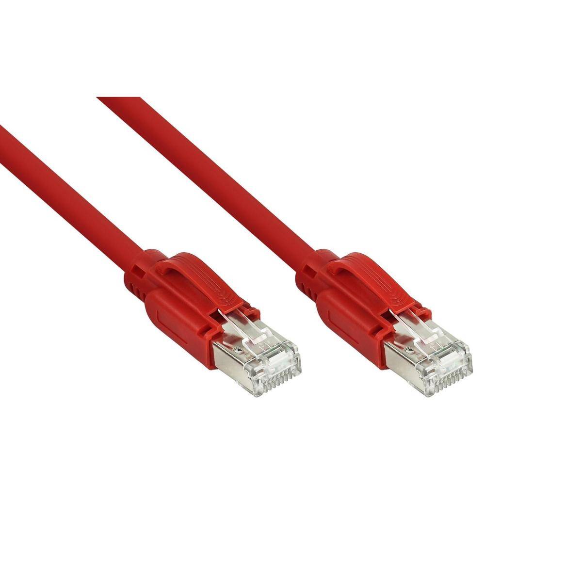 SO-PK005R - Patchkabel Cat.7, S/FTP, 0,5m, rot