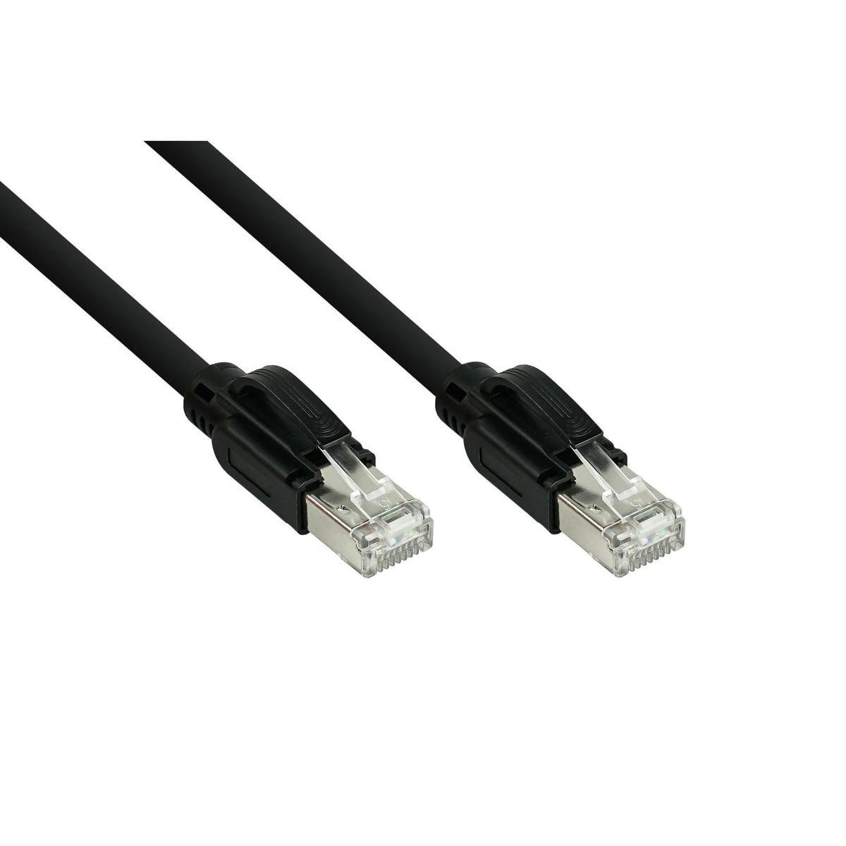 SO-PK005S - Patchkabel Cat.7, S/FTP, 0,5m, schwarz