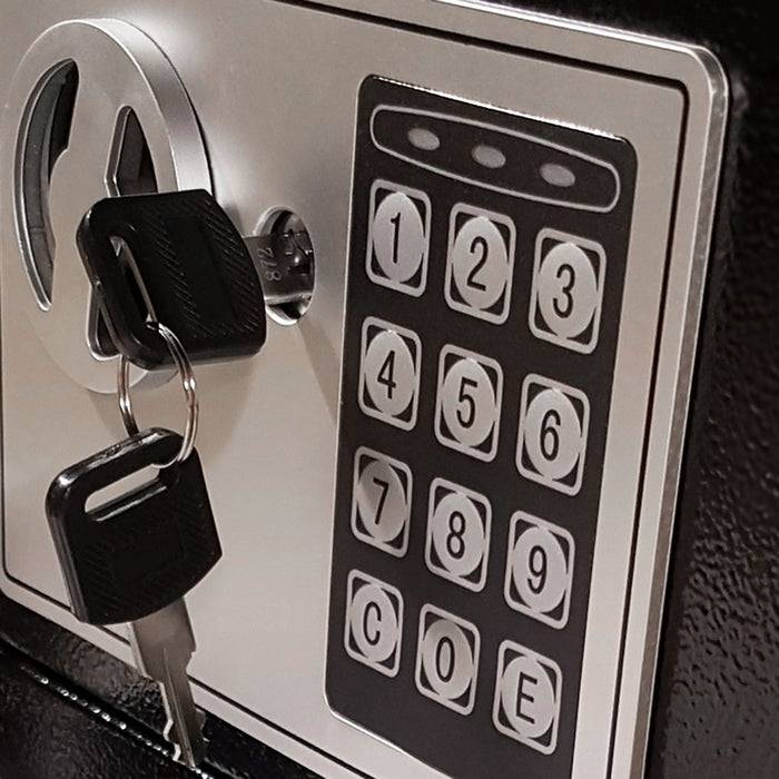 FLOORDIREKT Tresor Safemaxx - Elektronisches Zahlenschloss in verschiedenen Größen - 17 x 23 x 17 cm