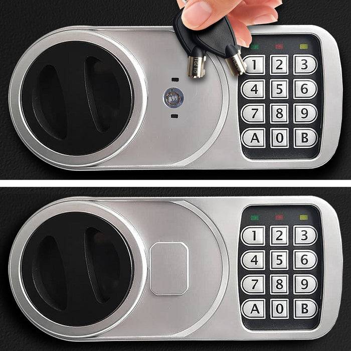 FLOORDIREKT Tresor Safemaxx - Elektronisches Zahlenschloss in verschiedenen Größen - 20 x 31 x 20 cm