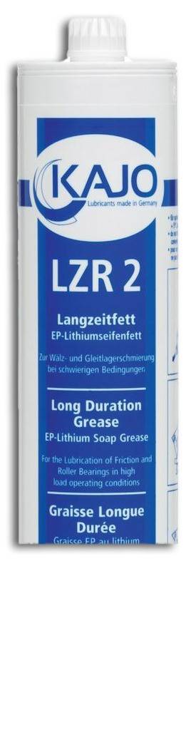Langzeitfett LZR II Wälz- und Gleitlagerfett Aus hochwertigen Grundölen unter Verwendung von Lithiumseifen als Verdicker hergestellt Gute O