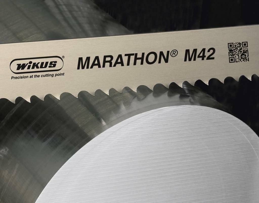 Bandsägeblatt, WIKUS MARATHON M42AusführungDas neu optimierte Bimetall-Sägeband MARATHON M42 mit variabler Zahnteilung und positivem Spanwinkel ist